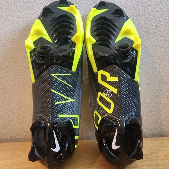 Nike Vapor Edge Speed 360 Grey Volt Football Cleats Shoes Mens 13 DQ5110-071 - Picture 14 of 15